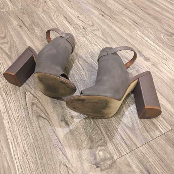 Steve Madden gray heels size 9 - Picture 3 of 14